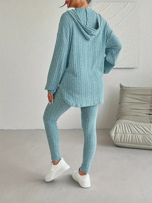 Conjunto de Lounge de Punto Acanalado Camden