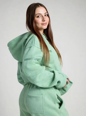 COMFY Sudadera de Viaje en Modo Avión