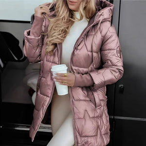 Chaqueta de Otoño para Damas con Capucha