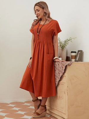 Vestido midi vintage Abigail