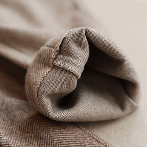 Pantalones elegantes de lana pura a medida