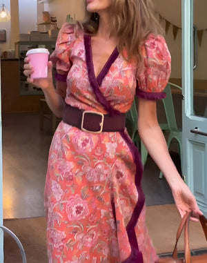 Serelith | elegante maxi rosa