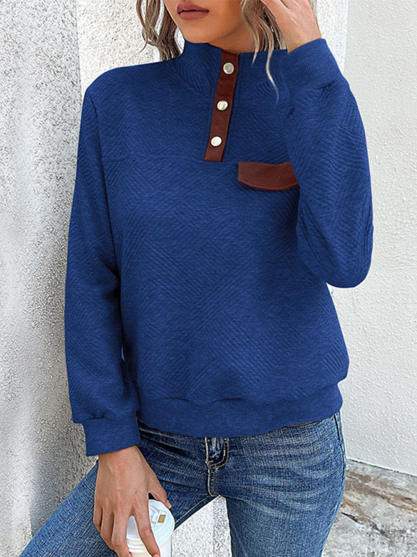 Lauryn | Jersey Casual Acolchado con Detalle de Bolsillo