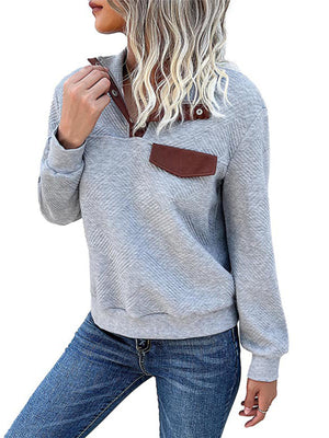 Lauryn | Jersey Casual Acolchado con Detalle de Bolsillo