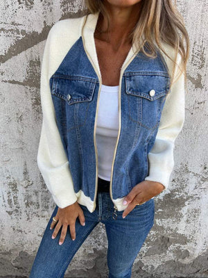 Zoe™ - Chaqueta de Denim Elegante