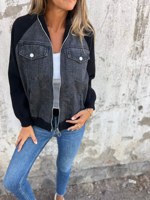 Zoe™ - Chaqueta de Denim Elegante