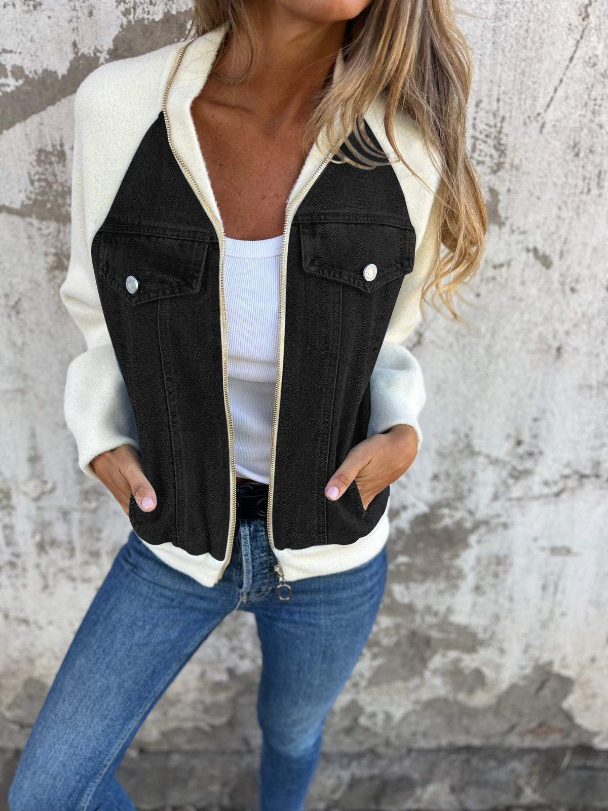 Zoe - Chaqueta de Denim Elegante