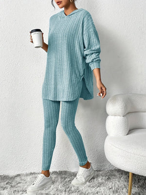 Conjunto de Lounge de Punto Acanalado Camden